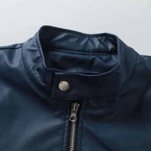 2024 veste en cuir respirant d'hiver pour hommes coupe-vent et classique pour moto utilisation extérieure pour l'automne/hiver - Product Image 5