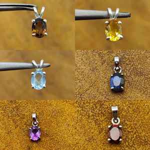 สร้อยคอเงินพลอยสีม่วงโกเมนสีเงินลาบราดอไรต์และอื่นๆทำจากหิน925สร้อยมีง่ามสวยงามมีจี้สร้อยคอสไตล์ตะวันตกเฉียงใต้ - Product Image 1