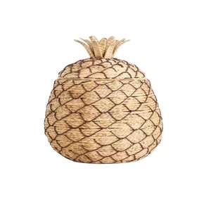 Panier de rangement moderne pour la maison, design flexible, multifonctionnel, écologique, best-seller, en jacinthe d'eau durable - Product Image 5