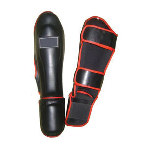 Espinilleras Deportivas Transpirables para Mayor Seguridad, Nuevo Diseño 2025, Espinilleras de Cuero Genuino de Alta Calidad con su Logotipo - Product Image 4