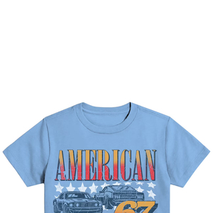 T-shirt personnalisé pour homme, manches courtes, col rond, coton jersey, imprimé sur le devant, coupe classique - Product Image 2