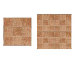 Low Price Long-Lasting Durable Glossy Finished 400x400mm Anti-Slip Satin Porcelain Parking Tiles for Courtyard - Product Image 1