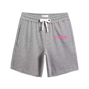 Pantalones cortos para hombre, pantalones cortos de algodón de rizo francés grueso de estilo personalizado, pantalones cortos informales con cordón para hombre, perfectos para actividades deportivas - Product Image 1