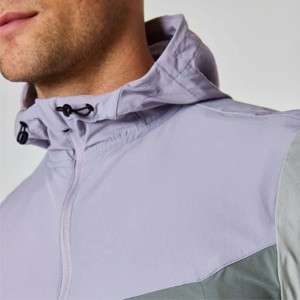 Chaqueta Cortavientos de Alta Calidad para Hombre - Chaqueta Ligera, Transpirable e Impermeable para Uso en Exteriores y Casual - Product Image 4