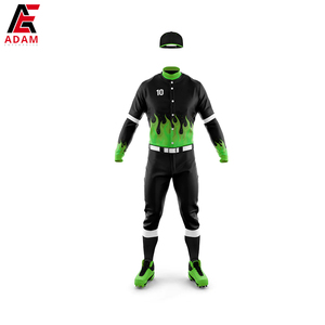 2024 uniformes de béisbol de poliéster de alta calidad Unisex camiseta de verano transpirable para adultos nuevo diseño-Conjuntos de ropa deportiva para - Product Image 5