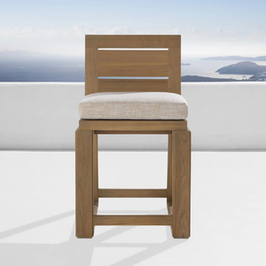 Strong bar <b>stool</b> furniture with a minimalist style for indoor use made from good quality teak wood and termite resistant - Product Image 3