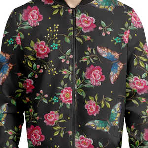 Chaqueta Bomber Sublimada de Último Diseño en Cantidad a Granel, Ligera, Impermeable, Cortavientos, con Logotipo Impreso en 3D, Chaquetas de Moda - Product Image 4