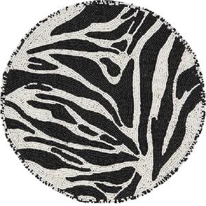 Premium Quality Floral Shaped Made in Polyester Bead <b>Placemat</b> Christmas Indoor Decorative Mat Dining Table for Home Hotel - Product Image 5