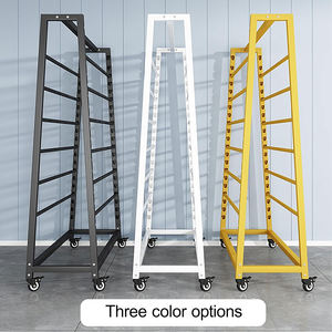 Étagère de rangement pour rouleaux de tissu JH-Mech, grande capacité, commerciale, avec barre de suspension réglable, robuste, pour le stockage de vinyle - Product Image 4