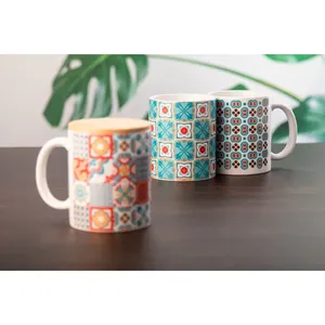 BooColour Personalized <b>Ceramic</b> <b>Cups</b> for Sublimation Merchandising Customizable Mugs for Unique Designs - Product Image 2