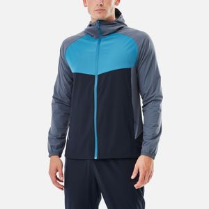 Chaqueta Cortavientos Ligera Personalizada con Malla Transpirable, Bolsillos con Cremallera y Logotipo Reflectante para Hombre - Product Image 1