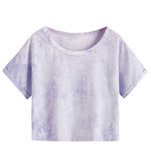 T-shirt court à capuche décontracté pour femme en toile de haute qualité fabriqué au Pakistan - Product Image 1