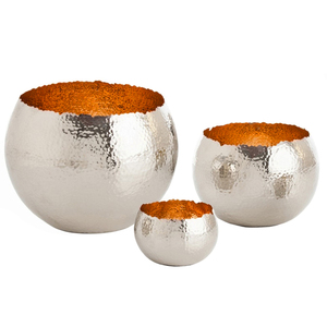 100% pur cuivre lourd noir martelé bol à mélanger bol de service en cuivre antique pour salade de bonbons usage polyvalent métal - Product Image 3