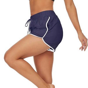 Prix usine 2025 respirant décontracté femmes Shorts coton personnalisé surdimensionné professionnel femmes vêtements Shorts de sport couleur unie - Product Image 5