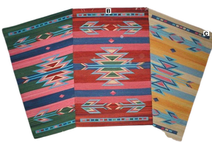 Ensembles de tapis en coton faits à la main, style moderne, décoration intérieure, chambre à coucher, salon, voyage, lavable, dos réversible, personnalisable - Product Image 3