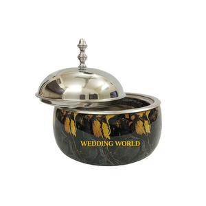 En bois Arabe Design Hotpot Belle Qualité À La Main Casserole Cuisine Ware Table À Manger Décoratif Fantaisie En Bois Réchauffeur De Nourriture - Product Image 4