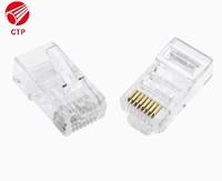 Connecteur Ethernet RJ45 Cat6 en PVC de haute qualité, marque Superlink/OEM, prise modulaire UTP pour câble réseau, OEM disponible