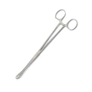 Pince à pansement éponge à bas prix 10.5 pointes droites pince à pansement éponge d'excellente qualité Instruments chirurgicaux - Product Image 5