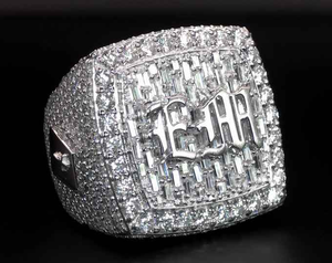 Luxury Moissanite Diamond <b>Ring</b> Iced Out <b>Silver</b> Hip Hop <b>Mens</b> Statement Jewellery - Product Image 1