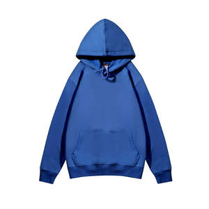 Pull à capuche lourd conçu sur mesure pour hommes Vêtements de sport à la mode avec motif uni teint pour l'automne - Product Image 6