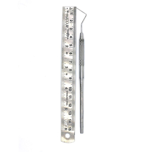 Sonda exploradora de acero duradero Manual de peso ligero Certificado CE Garantía de 3 años Instrumento dental esencial Limpieza de dientes Oral - Product Image 5