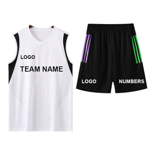 Kit de basket-ball pour hommes sublimation personnalisée dernier modèle ODM OEM livraison rapide uniforme de basket-ball maillot vêtements de basket-ball - Product Image 2