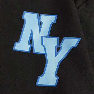 เสื้อสเวตเตอร์ผ้าฝ้ายขนแกะสำหรับฤดูหนาวเสื้อสเวตเตอร์ผ้าฝ้ายโอเวอร์ไซส์แขนยาวปักโลโก้ผ้าปะติดกราฟิกตามสั่งสำหรับ100% - Product Image 4