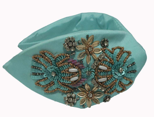 New Design Luxury Handmade Colorful <b>Woman</b> Bling Hair Bands Hair Accessories Rhinestones Party <b>Headbands</b> From India - Product Image 3