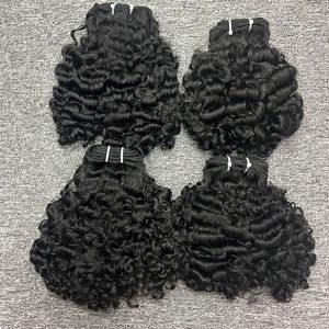 Cheveux bouclés birmans de la meilleure qualité, 100% cheveux humains, cheveux bruts un donneur - Product Image 5