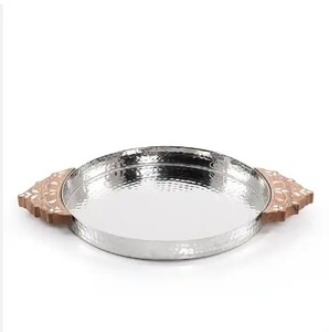 ถาดตกแต่งโต๊ะที่วางจานตกแต่งถาดเสิร์ฟสําหรับผลไม้ขนมพิมพ์โลโก้ - Product Image 3