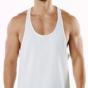 Débardeur de sport pour homme le plus populaire, 100 % coton, séchage rapide, respirant, style gothique, logo personnalisé imprimé, design sans manches - Product Image 5