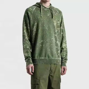 Sweat-shirts décontractés fabriqués au Pakistan, lavage à l'acide, broderie 3D, logo personnalisé, surdimensionné, 100% coton, imprimé d'hiver, à capuche, motif uni - Product Image 4