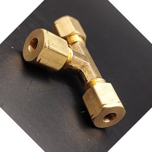 Áp lực cao Brass bspt Compression Union TEE mạ xử lý bề mặt phụ kiện đường ống - Product Image 2