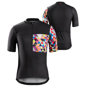 Maillots de cyclisme OEM légers à impression numérique 100% polyester sans couture à séchage rapide respirant ensembles de maillots de cyclisme uniformes pour hommes - Product Image 1