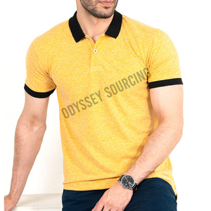 Camiseta Clásica de Verano para Hombre, Informal, Lisa, Antiarrugas, de Punto, con Spandex/Algodón, Manga Corta, para Uso Diario, Cómoda y Transpirable - Product Image 1