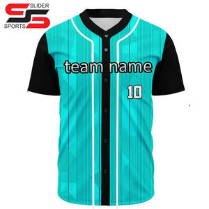 USA Baseball Jersey Imprimer OEM Polyester sublimé Maillots de baseball vierges personnalisés Jersey Baseball - Product Image 5