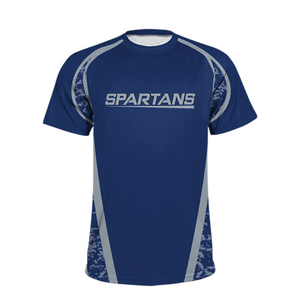 เสื้อยืดเล่นเบสบอลและซอฟต์บอลของผู้ชายไซส์พิเศษออกแบบได้ตามต้องการสำหรับเล่นกีฬาแบบซับลิเมชันและเปล่า - Product Image 5