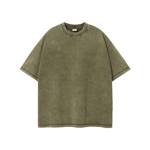 Odm/oem เสื้อยืดวาฟเฟิลคอตตอนอีลาสเทนสำหรับผู้ชายและยูนิเซ็กส์ดีไซน์กีฬาออกกำลังกายระบายอากาศพิมพ์โลโก้พื้น - Product Image 1
