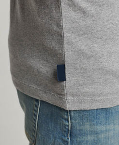 เสื้อยืดผ้าฝ้าย100% คุณภาพพรีเมี่ยมสำหรับผู้ชายผ้าธรรมดาสไตล์ทางการปรับแต่งได้ - Product Image 3