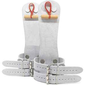 Poignées de gymnastique 2 trous 3 trous Poignées en cuir Protège-paumes - Product Image 1