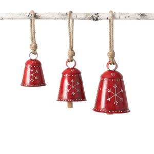 Cloche de Noël en forme de vacances ornement élégant en gros pour arbre de Noël décoration murale de la maison x mas nouvel an fabriqué en inde - Product Image 2