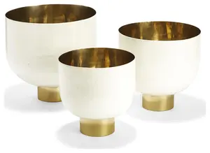 Premium Modern <b>Metal</b> <b>Bowl</b> Elegant Luxury Designer Decor <b>Metal</b> <b>Bowl</b> for Stylish Luxury Polished <b>Metal</b> <b>Bowl</b> for Dining plated safe - Product Image 2