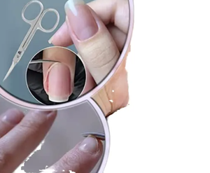 Ciseaux à peau morte de style russe européen bec d'aigle crochet d'aigle ciseaux à ongles pliés outil à ongles de beauté - Product Image 2