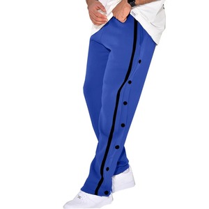Pantalon de survêtement taille haute en toile extensible confortable pour homme Pantalon de tous les jours avec ceinture élastique et poches braguette à fermeture éclair Taille XL - Product Image 3