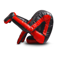 Mannequin de grappling JIKE Sports MMA - Matériel PU - Sac de frappe lourd de 30 kg - Entraînement de Jiu-Jitsu brésilien - Arts martiaux - Rouge/Noir