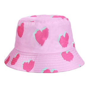 หมวกทรงบัคเก็ตพิมพ์ลายซับลิเมชันหมวกชาวประมงแฟชั่นสำหรับงานปาร์ตี้กลางแจ้งชายหาดงาน OEM - Product Image 1