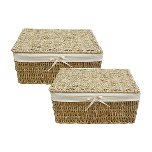 PRODUIT DE VENTE CHAUDE Décorez et désencombrez votre espace avec des solutions de stockage en jonc de mer écologiques - Product Image 1