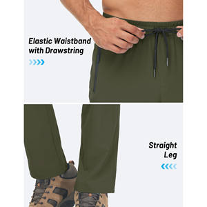 Haute qualité hommes décontracté sport poche hommes pantalons Joggers décontracté survêtement hommes pantalons confortables coton extérieur pantalon - Product Image 2