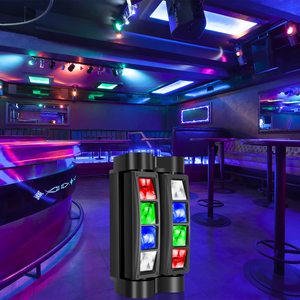 Lumières <span class=keywords><strong>de</strong></span> scène pour fête, éclairage <span class=keywords><strong>de</strong></span> scène, lumières pour discothèque, lumières LED DMX RGB, barre PAR, DJ, disco, tête mobile, éclairage <span class=keywords><strong>de</strong></span> scène - Product Image 1