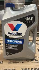 Aceite de Motor Valvoline European 881166, Sintético Completo para Vehículos, SAE 5W-40, Paquete de 3 de 5 Cuartos, Caducidad de 5 Años, Origen Estadounidense - Product Image 3
